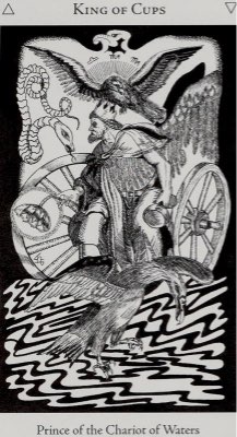 Tarotkaart 'Koning van Kelken'