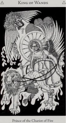 Tarotkaart 'Koning van Staven'