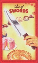 Tarotkaart 'Aas van Zwaarden'
