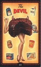 Tarotkaart 'De Duivel'