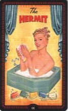 Tarotkaart 'De Kluizenaar'