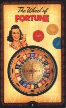 Tarotkaart 'Het Rad van Fortuin'
