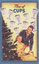 Tarotkaart 'Negen van Kelken'