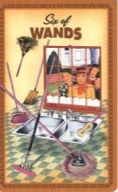 Tarotkaart 'Zes van Staven'