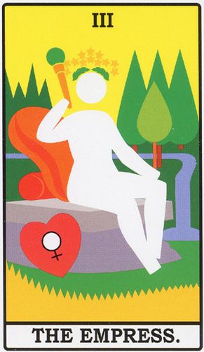 Tarotkaart 'De Keizerin'
