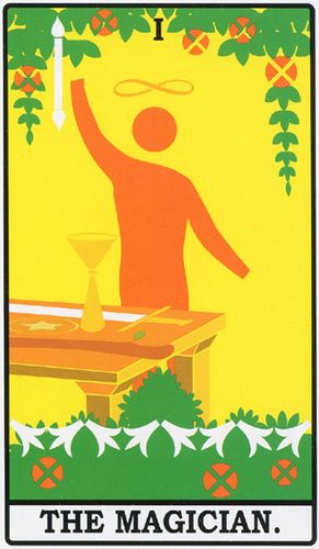 Tarotkaart 'De Magiër'
