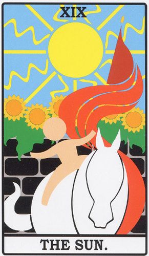 Tarotkaart 'De Zon'