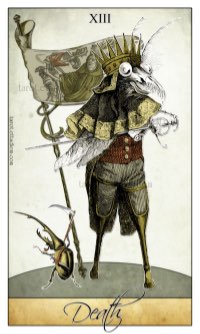 Tarotkaart 'De Dood'