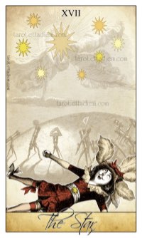 Tarotkaart 'De Ster'