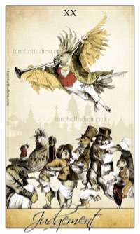 Tarotkaart 'Het Oordeel'