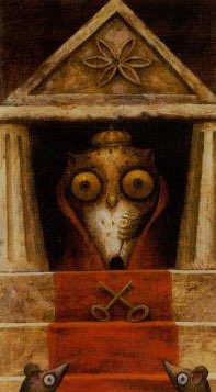 Tarotkaart 'De Hierofant'