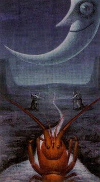 Tarotkaart 'De Maan'