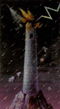 Tarotkaart 'De Toren'