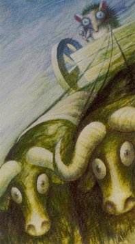 Tarotkaart 'De Zegewagen'