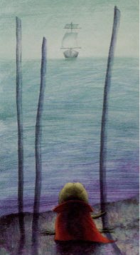 Tarotkaart 'Drie van Staven'