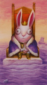 Tarotkaart 'Koning van Kelken'