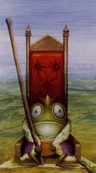 Tarotkaart 'Koning van Staven'