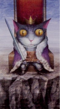 Tarotkaart 'Koning van Zwaarden'