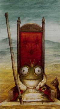 Tarotkaart 'Koningin van Staven'