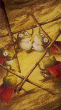 Tarotkaart 'Vijf van Staven'