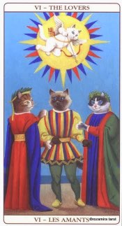 Tarotkaart 'De Geliefden'