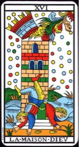 Tarotkaart 'De Toren'