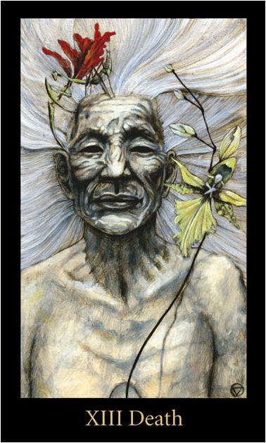 Tarotkaart 'De Dood'
