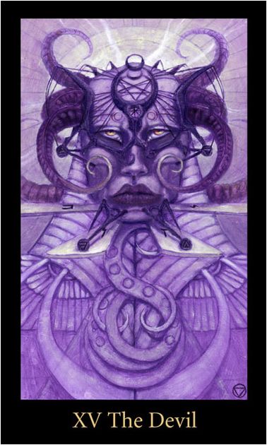 Tarotkaart 'De Duivel'