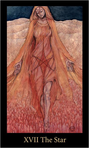 Tarotkaart 'De Ster'