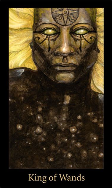 Tarotkaart 'Koning van Staven'