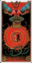 Tarotkaart 'De Duivel'