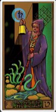 Tarotkaart 'De Kluizenaar'