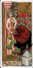 Tarotkaart 'Kracht'