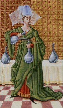 Tarotkaart 'Matigheid'