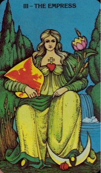 Tarotkaart 'De Keizerin'