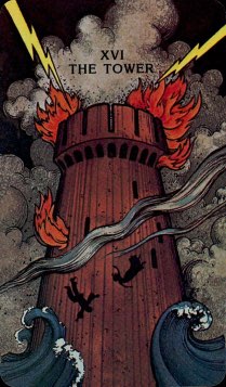 Tarotkaart 'De Toren'