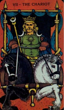 Tarotkaart 'De Zegewagen'