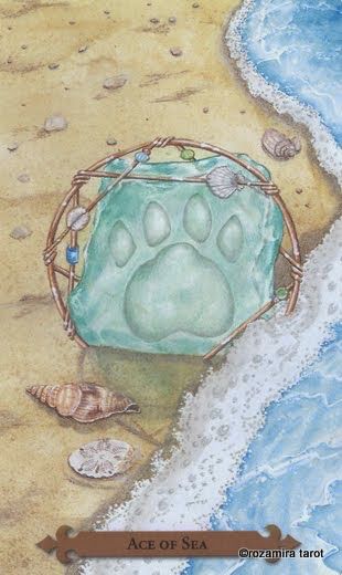 Tarotkaart 'Aas van Kelken'