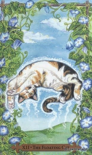 Tarotkaart 'De Gehangene'
