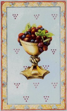 Tarotkaart 'Aas van Kelken'