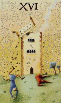 Tarotkaart 'De Toren'