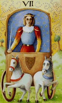 Tarotkaart 'De Zegewagen'