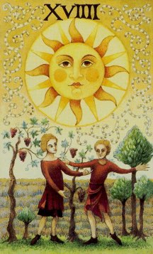 Tarotkaart 'De Zon'