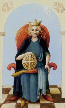 Tarotkaart 'Koning van Pentagrammen'