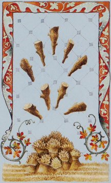 Tarotkaart 'Negen van Staven'