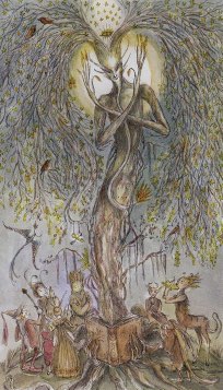 Tarotkaart 'De Hierofant'