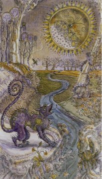 Tarotkaart 'De Maan'