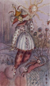 Tarotkaart 'Schildknaap van Pentagrammen'