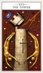 Tarotkaart 'De Toren'