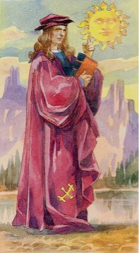 Tarotkaart 'De Hierofant'
